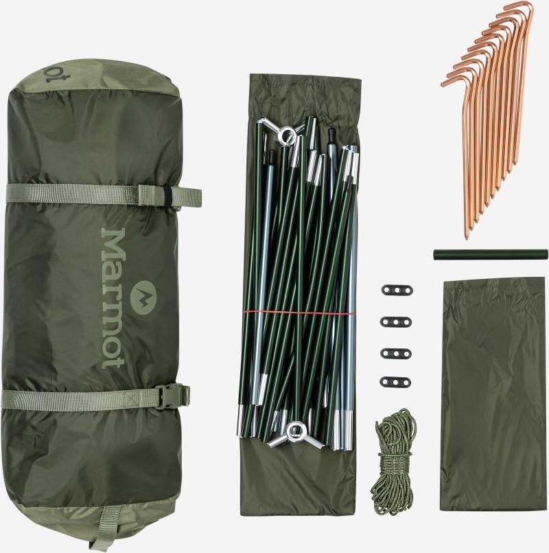 Trailfin 2P Tent - olive grove / nori 1