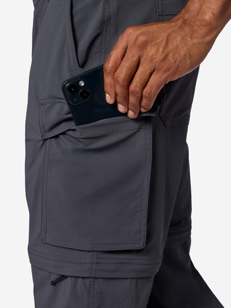 Trailway Convertible Pants - Mens - dark steel 1