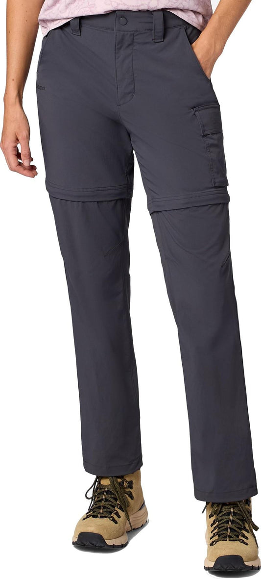 Trailway Convertible Pants - Womens - dark steel 1