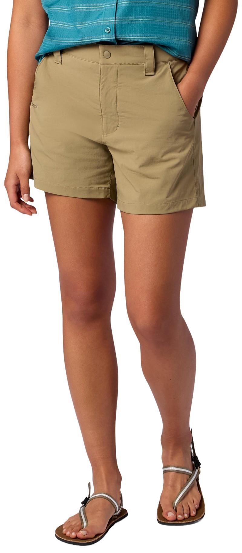 Trailway Shorts, 5" Inseam - Womens - desert khaki 1