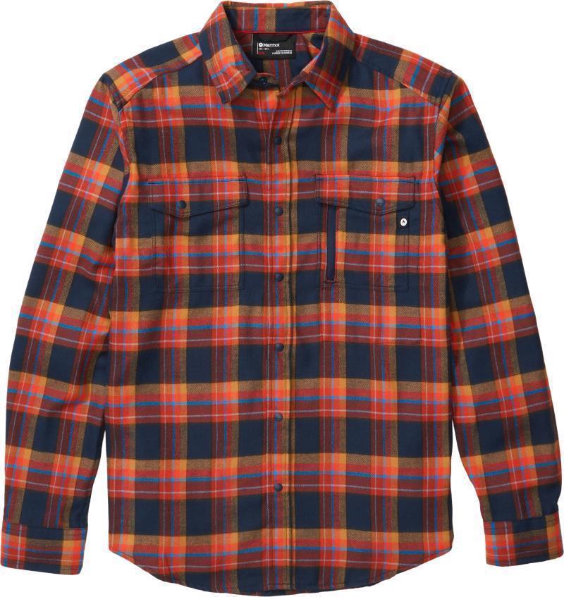 Tromso Midweight Flannel LS - Mens - dark indigo 1