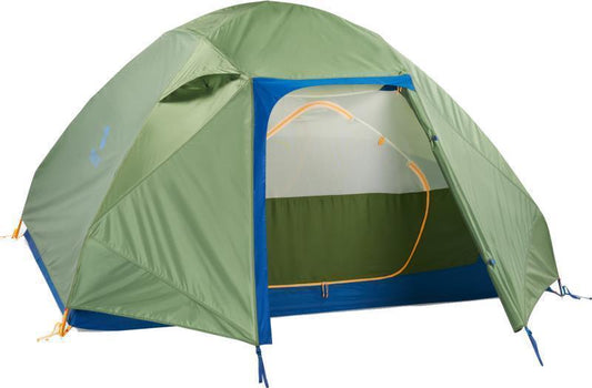 Tungsten 4P Tent - Foliage / Dark Azure 1