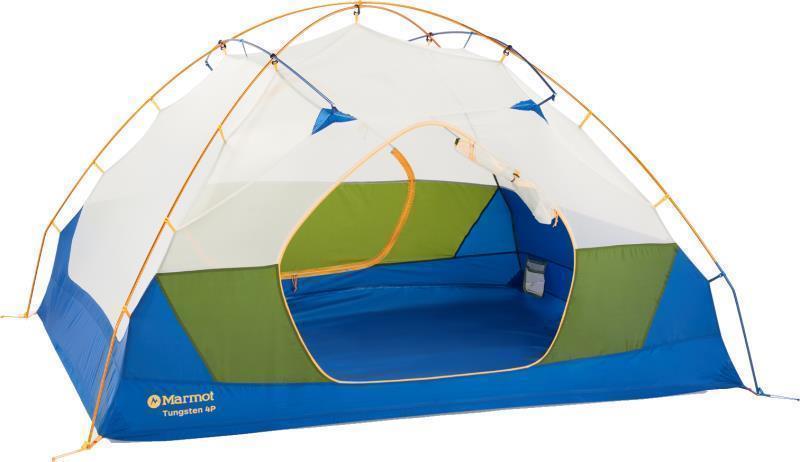 Tungsten 4P Tent - Foliage / Dark Azure 2
