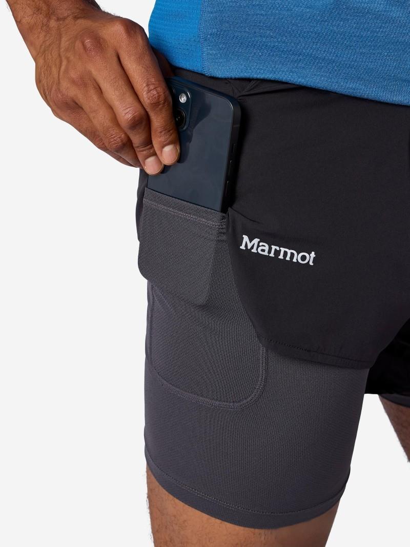 Unpaved Lined Shorts, 5" Inseam - Mens - black 1