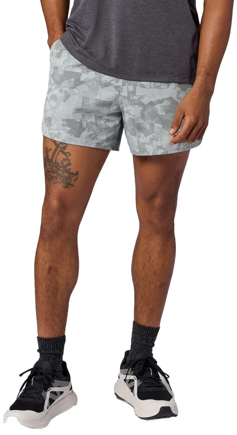 Unpaved Lined Shorts, 5" Inseam - Mens - boulder crack map camo 1