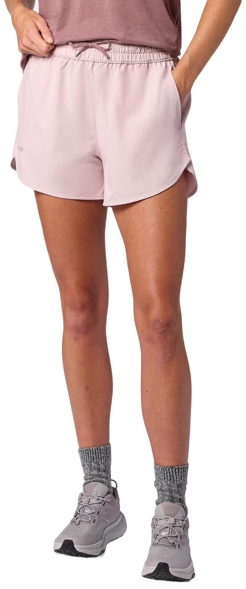 Upbeat Shorts, 4" Inseam - Womens - dust 1
