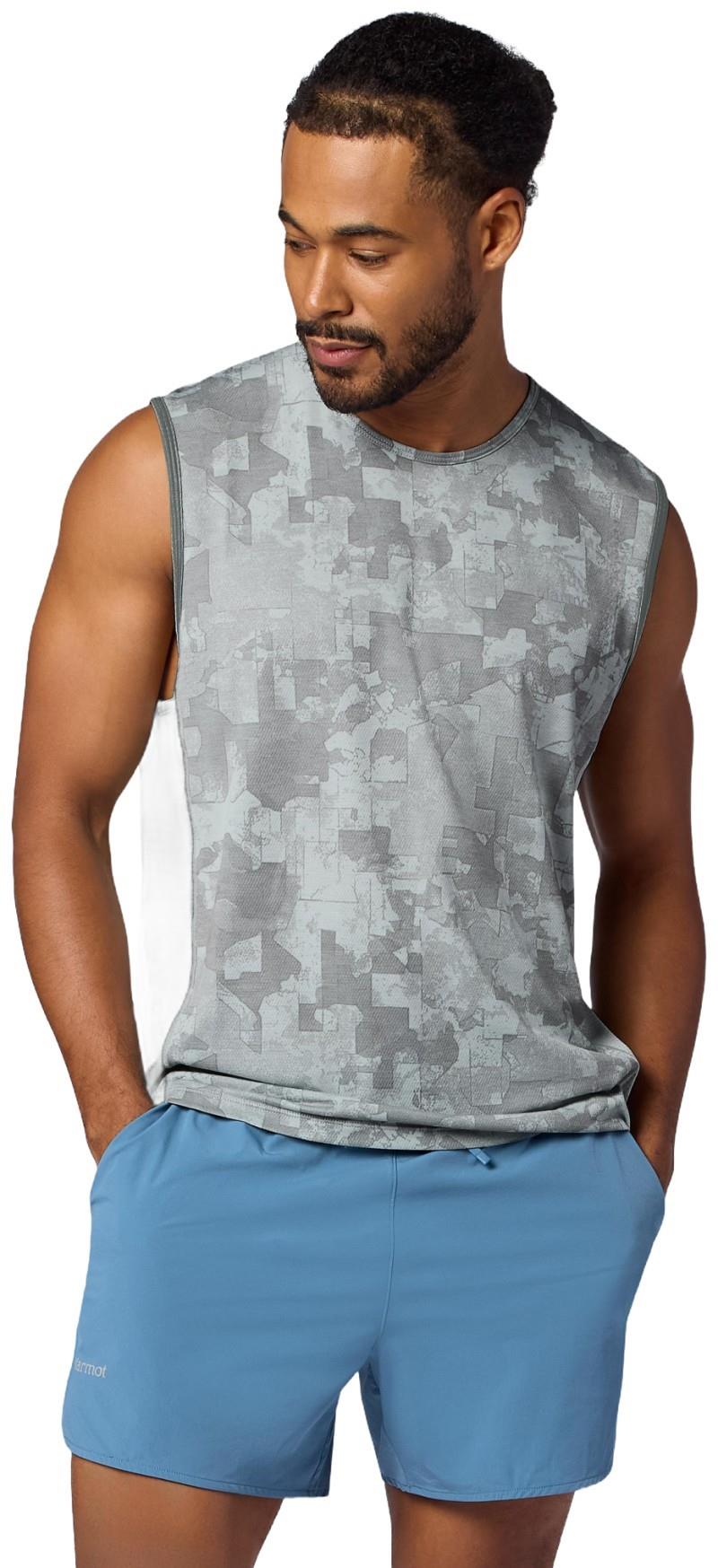 Uptrail Tank - Mens - boulder crack map camo 1