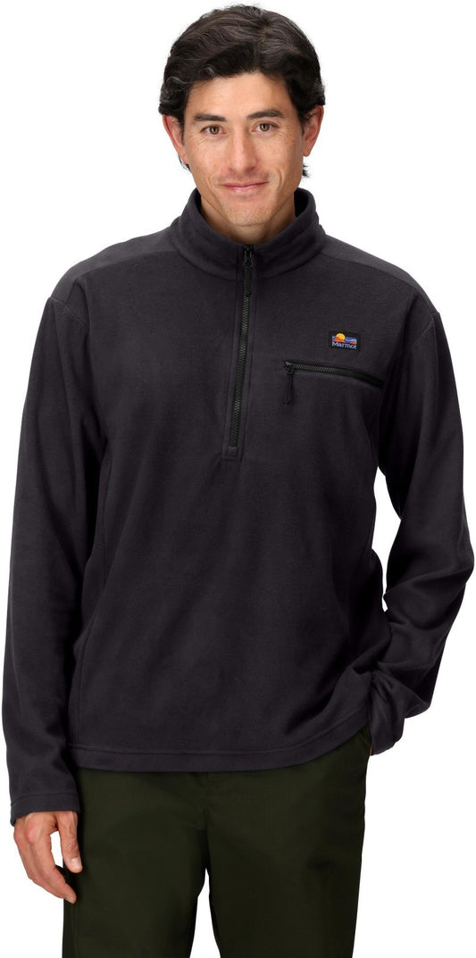 Upward Fleece 1/2 Zip - Mens - black 1
