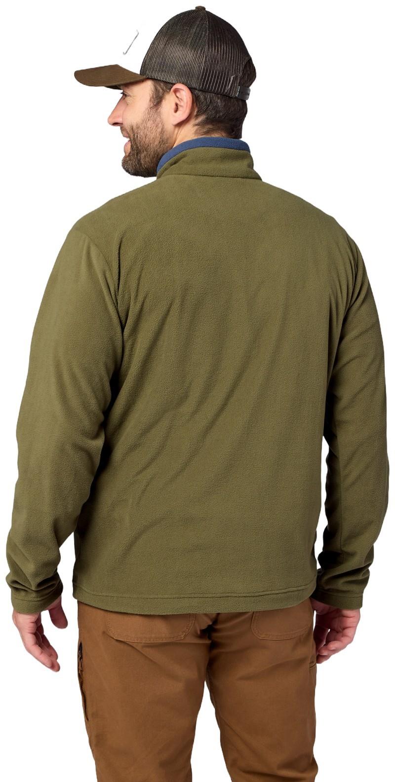 Upward Fleece 1/2 Zip - Mens - surplus green 1