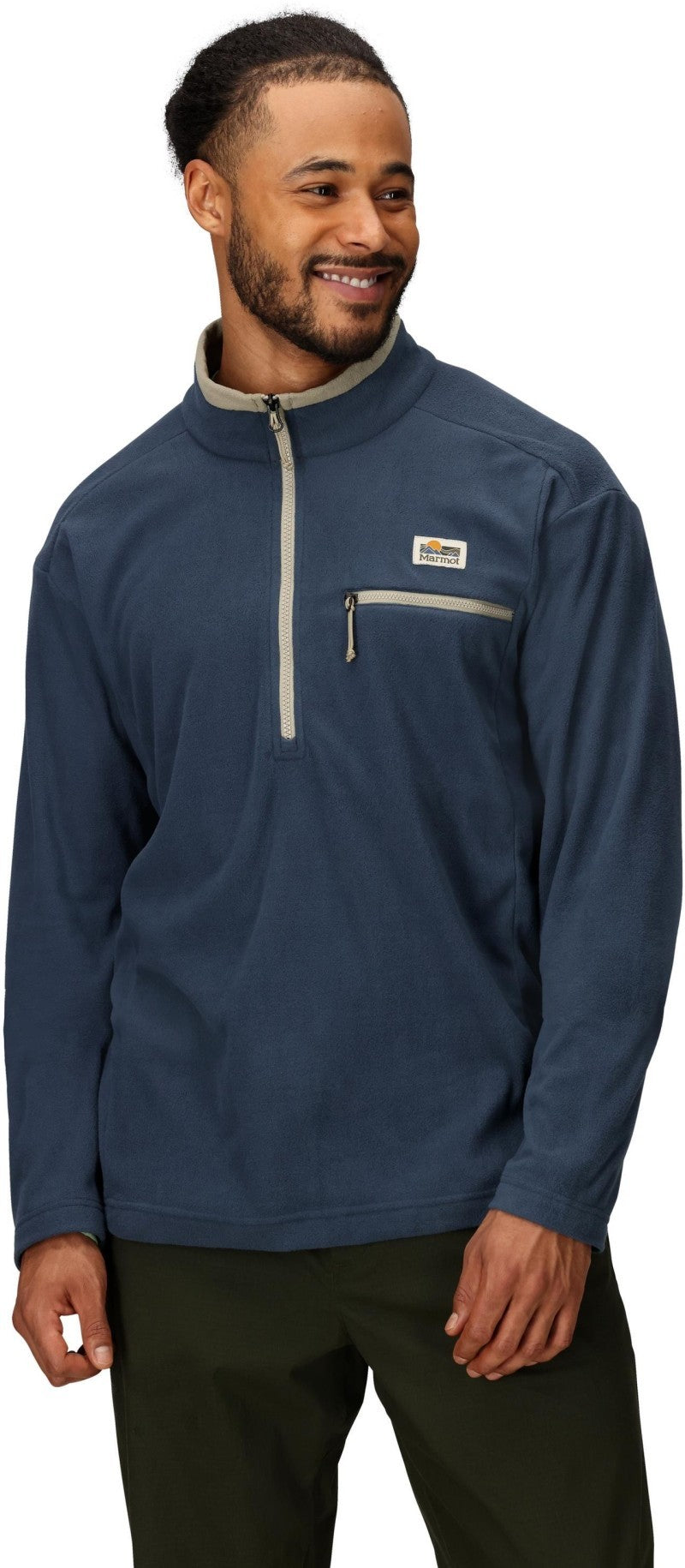 Upward Fleece 1/2 Zip - Mens - thunderhead 1