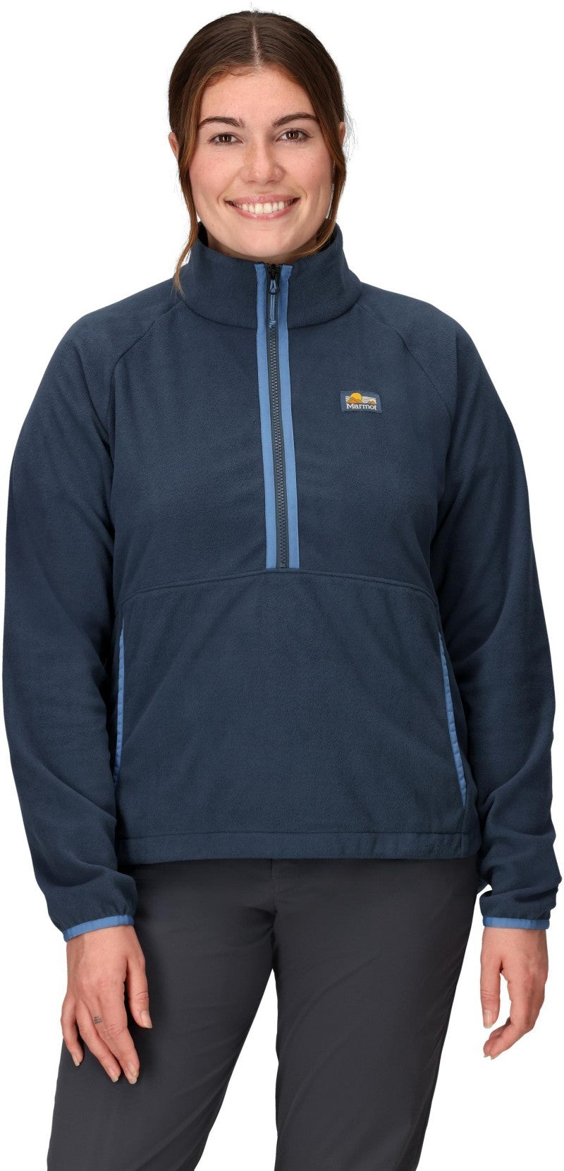 Upward Fleece 1/2 Zip - Womens - thunderhead 1