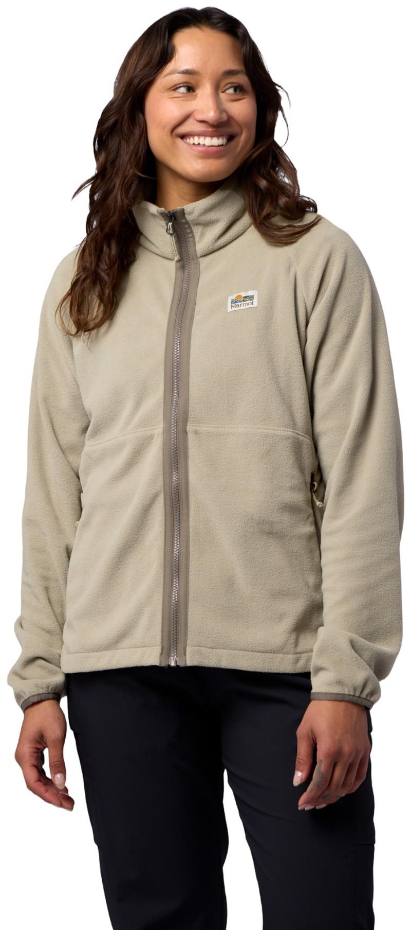 Upward Fleece Jacket - Womens - shale grey 1