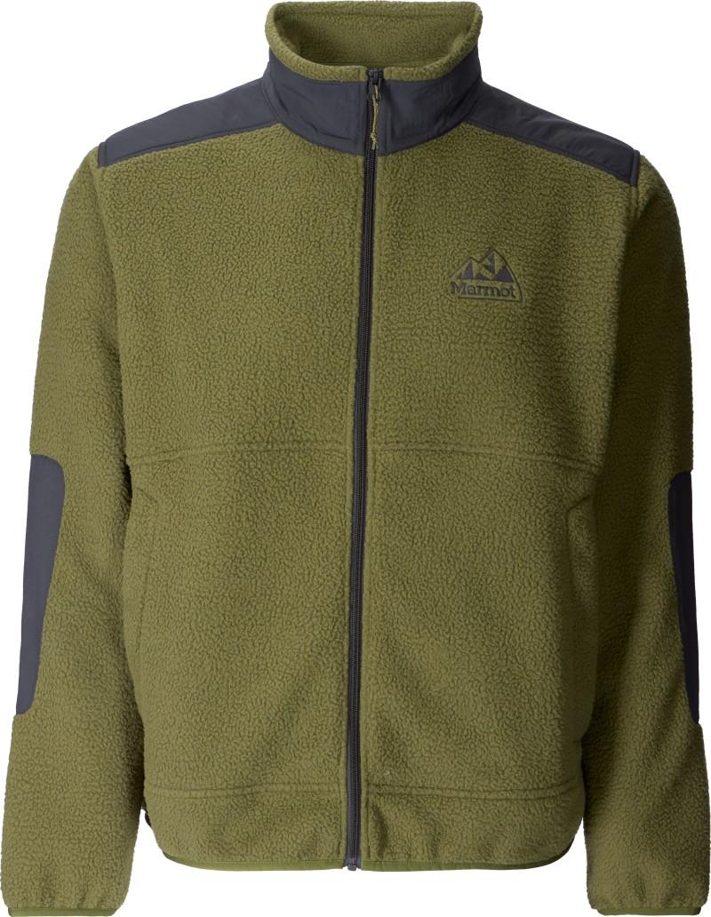 Wanderer High Pile Fleece Jacket - Mens - surplus green / blackened 1