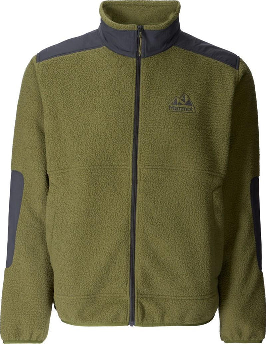 Wanderer High Pile Fleece Jacket - Mens - surplus green / blackened 1