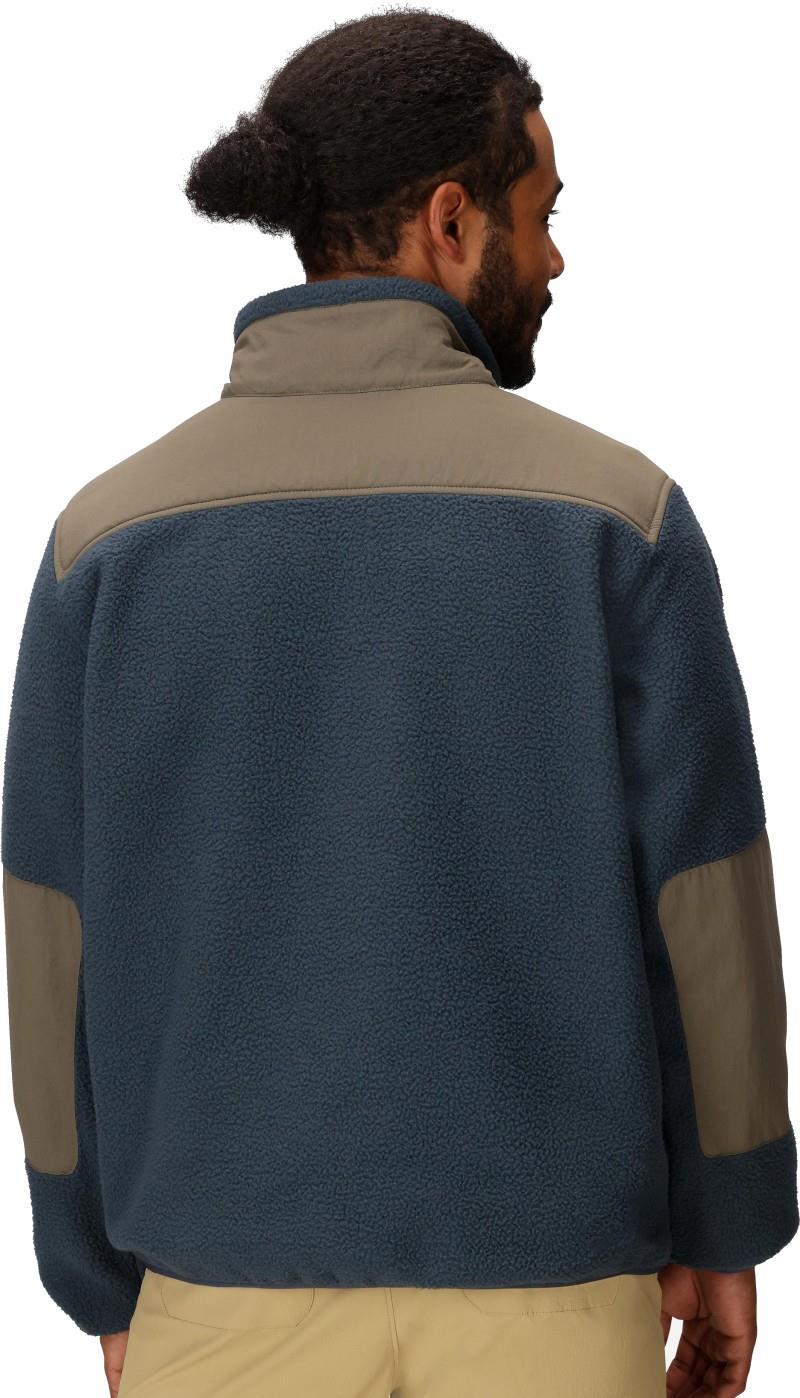 Wanderer High Pile Fleece Pullover - Mens - thunderhead / claystone 1