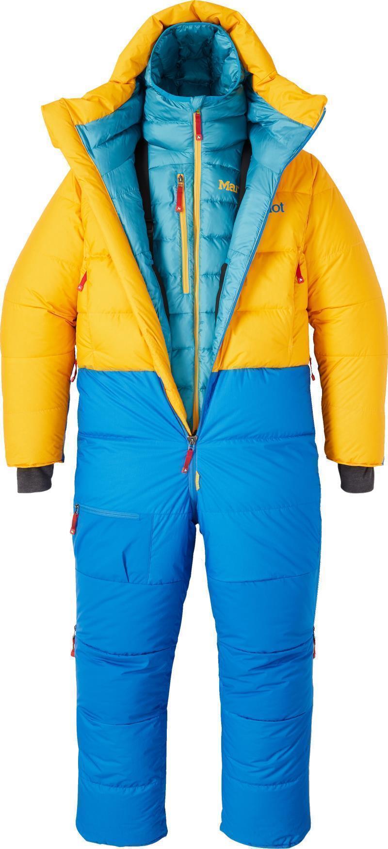 WarmCube 8000M Suit - Mens - Solar / Clear Blue 3