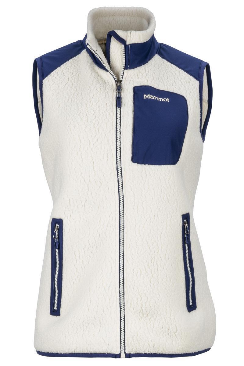 Wiley Vest - Womens - Cream / Arctic Navy 1