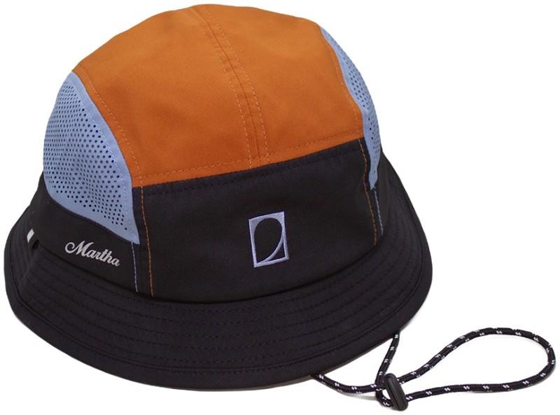 Acadia Jungle Hat - dark gray / brick / blue 1