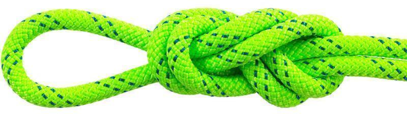 KM-III Static Rope, 3/8" / 9.5mm x 183m (Sold p/mtr) - Safety Green 1