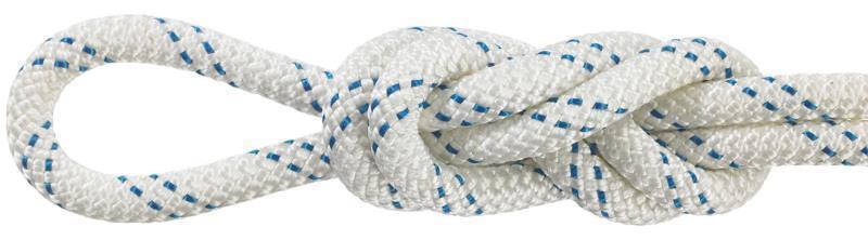 KM-III Static Rope, 7/16" / 11mm x 183m - (Sold p/mtr) - White - White 1