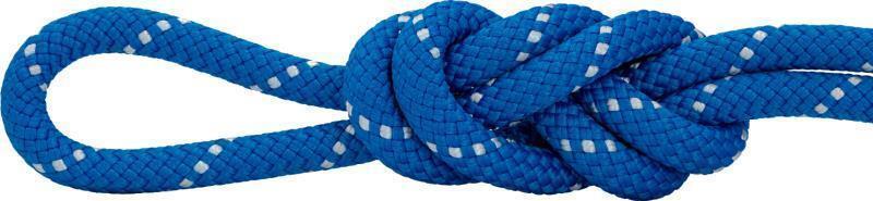 KM Pro, 7/16" / 11mm x 200m (Sold p/mtr) - Blue with White Tracer 1