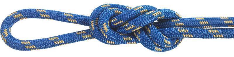Nylon Accessory Cord, 5/16" / 8mm x 92m (Sold p/mtr) - Blue / Gold DK 1
