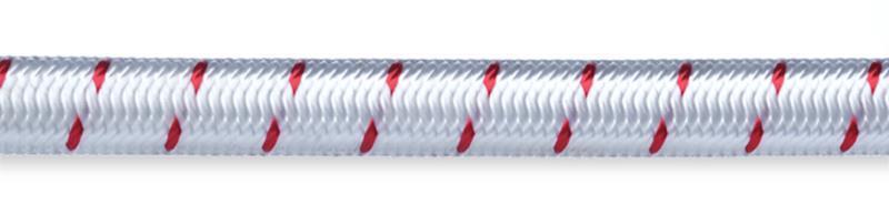 Shock Cord, 1/8" / 3mm x 250m - White (Sold p/mtr) - White 1