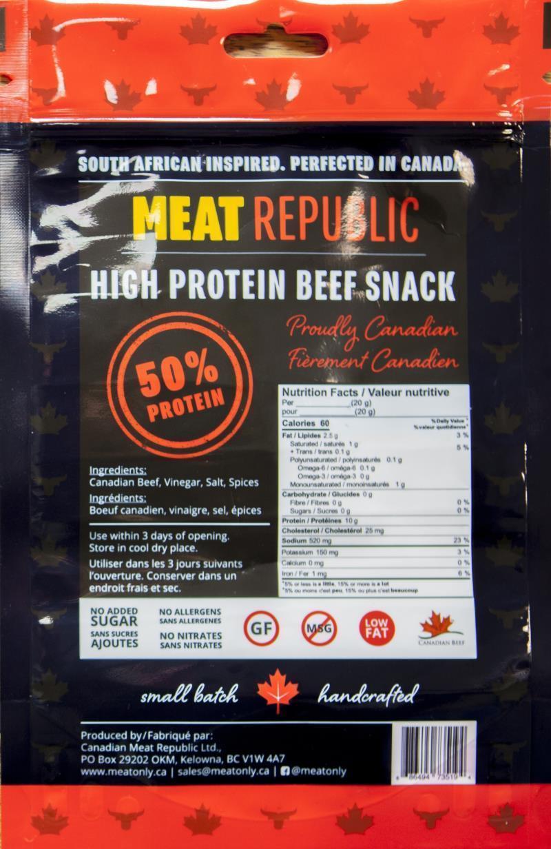 High Protein Beef Snack - 80 g - Traditional 2