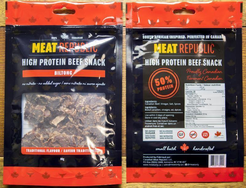 High Protein Beef Snack - 80 g - Traditional 3