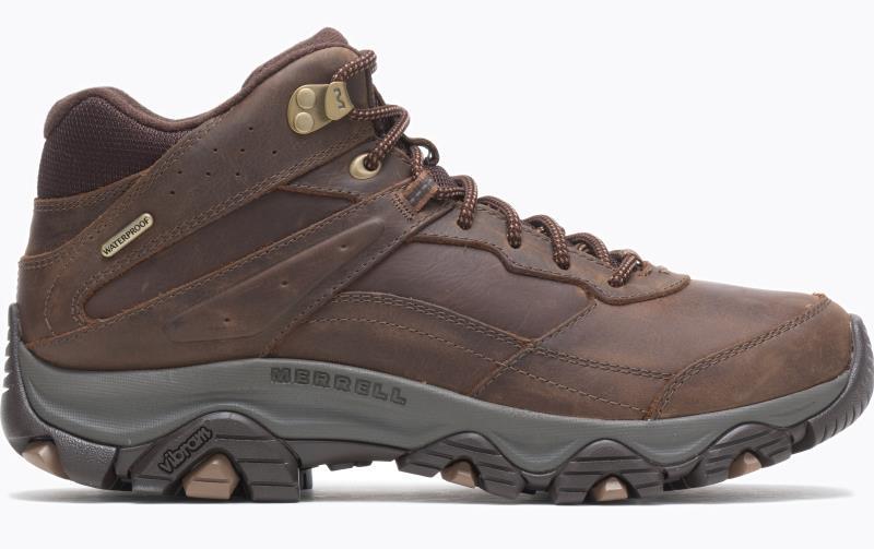 Moab Adventure 3 Mid WTPF, Wide - Mens - earth 1