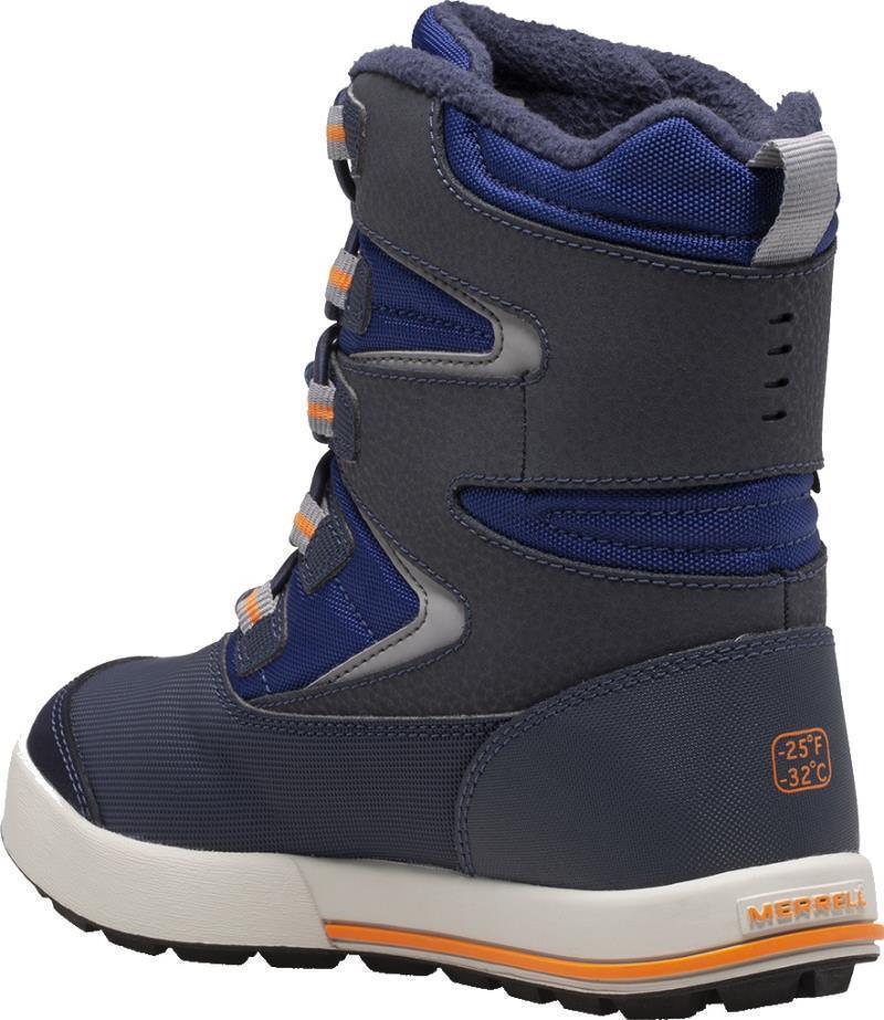 Snow Bank 3.0 WTPF - Kids - Navy / Cobalt / Orange 3