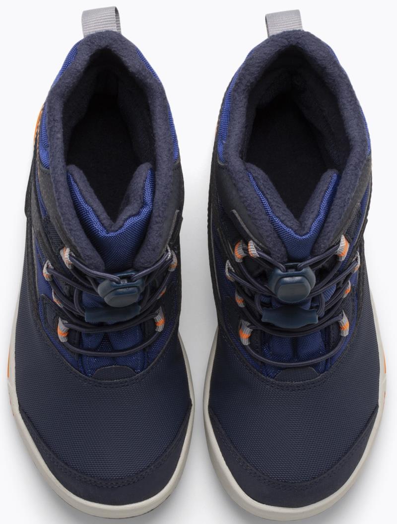 Snow Bank 3.0 WTPF - Kids - Navy / Cobalt / Orange 6