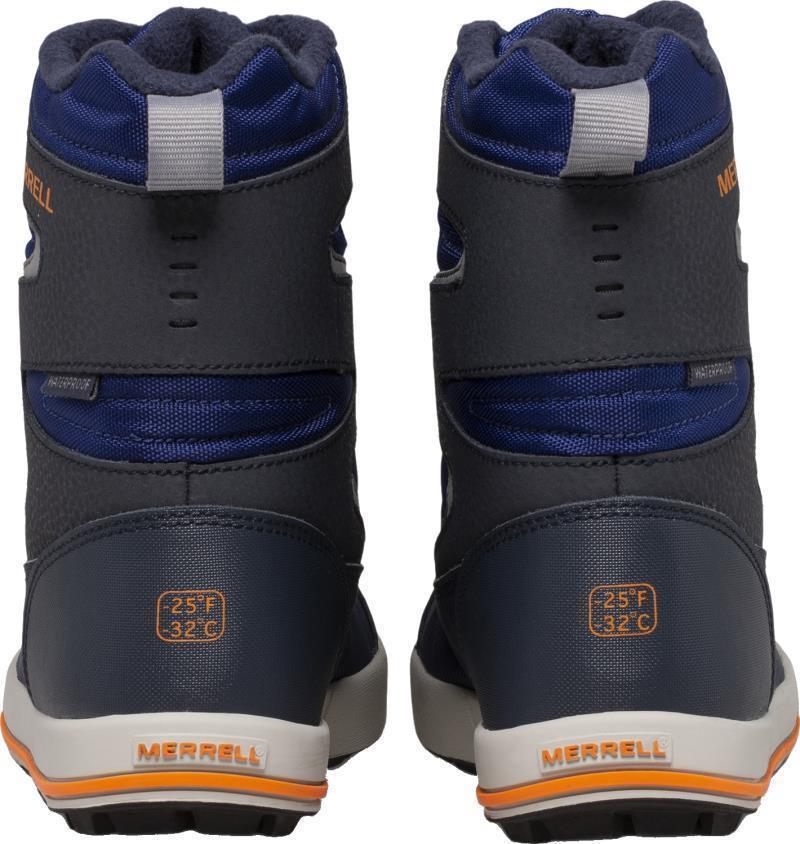 Snow Bank 3.0 WTPF - Kids - Navy / Cobalt / Orange 7