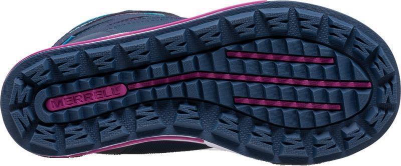 Snow Bank 3.0 WTPF - Kids - Navy / Turq 5