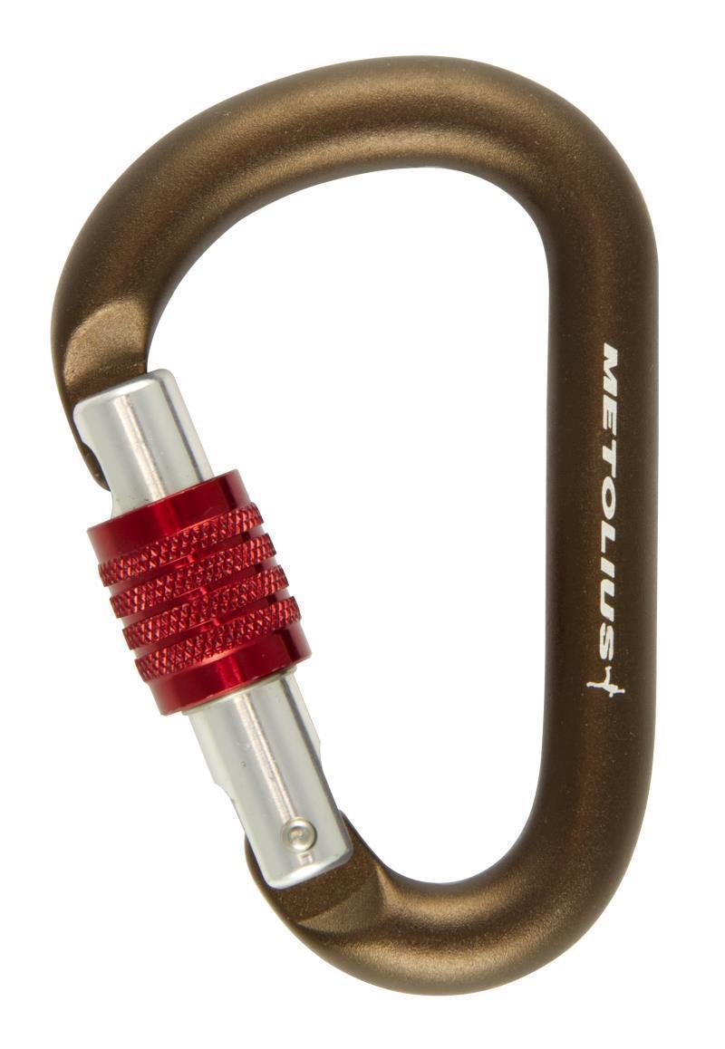 Element Screw Lock Carabiner - Brown 2