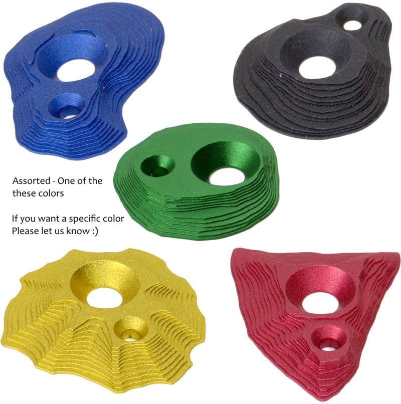 Mini-Tech Bolt On Footholds (5 pk) - assorted 1