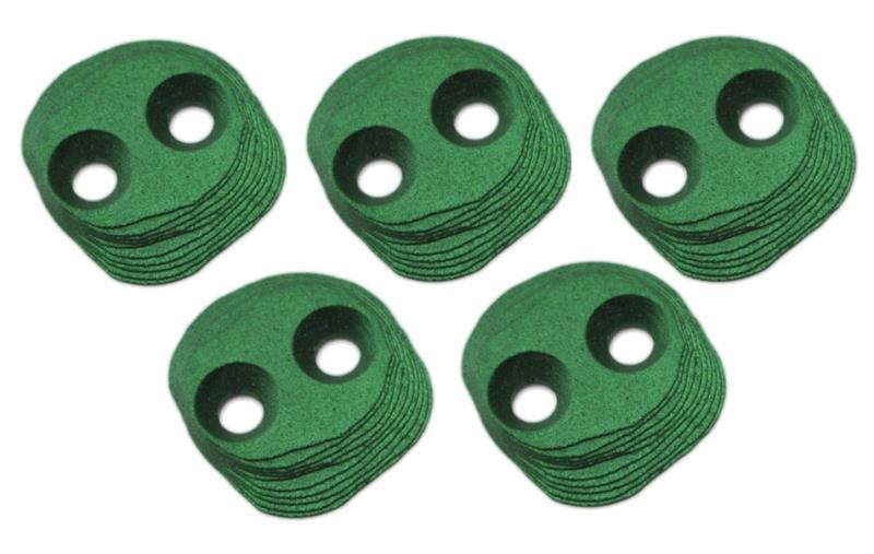 Mini-Tech Screw On Footholds (5 pk) - Green 1