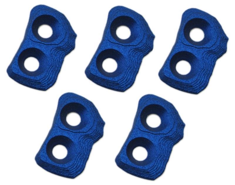 Mini-Tech Screw On Footholds (5 pk) - blue 1