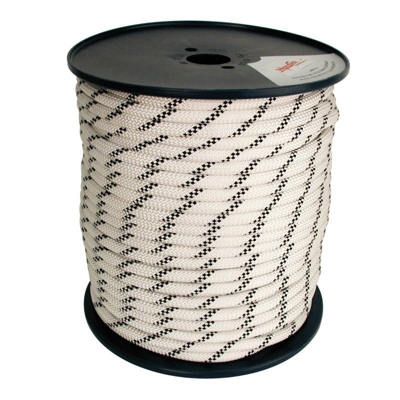 Monster Static Rope 10mm x 100m Spool (Sold p/mtr) - white 1
