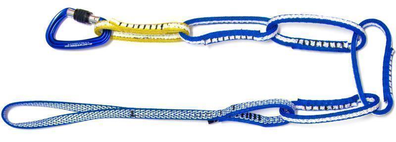 Personal Anchor System - PAS 22 kN - 11mm x 96.5cm - Blue / Yellow 1