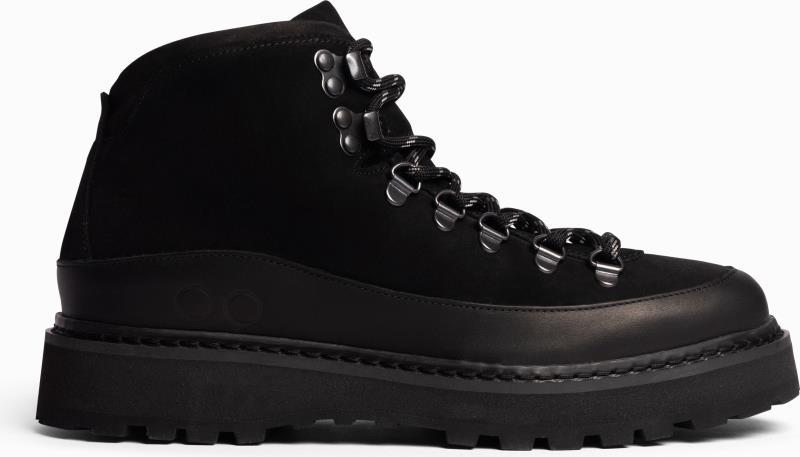 Core Cap Suede, Shearling Lining - Womens - black 1