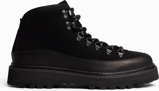 Core Cap Suede, Shearling Lining - Womens - black 1