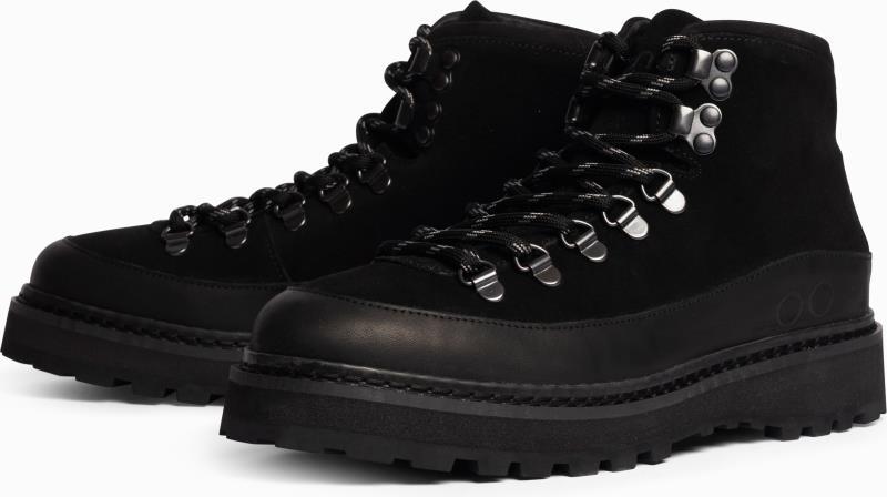 Core Cap Suede, Shearling Lining - Womens - black 1