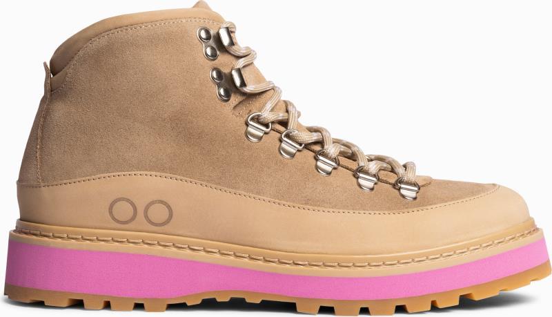 Core Cap Suede, Shearling Lining - Womens - dark beige pink 1