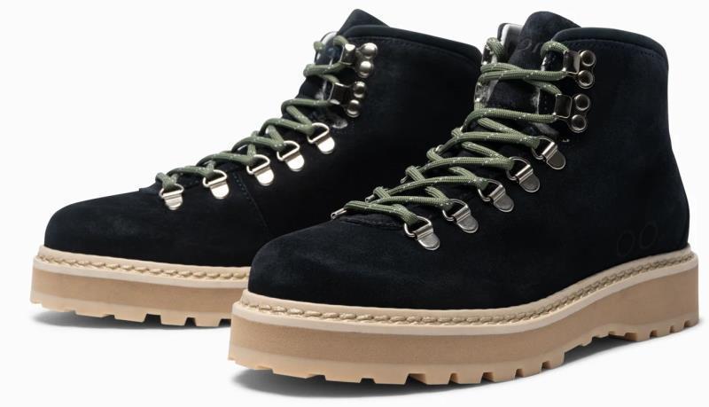 Core Suede, Shearling Lining - Womens - Navy 1
