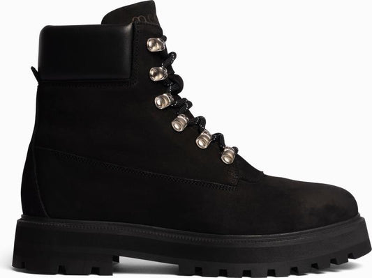 Dici Leather, Shearling Lining - Womens - black 1