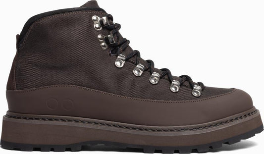 Hiking Core Cap, Cow Nylon, Leather Lining - Mens - maroon 1