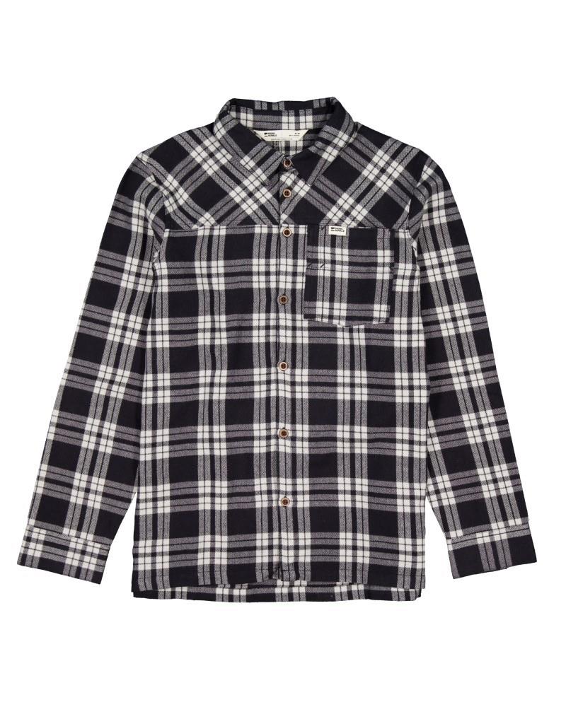 AT Merino Flannel LS Shirt - Mens - black 1