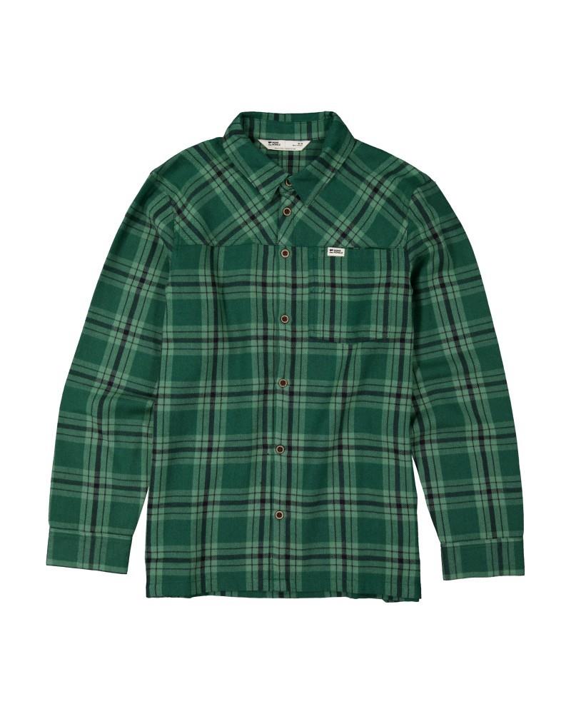 AT Merino Flannel LS Shirt - Mens - everglade 1