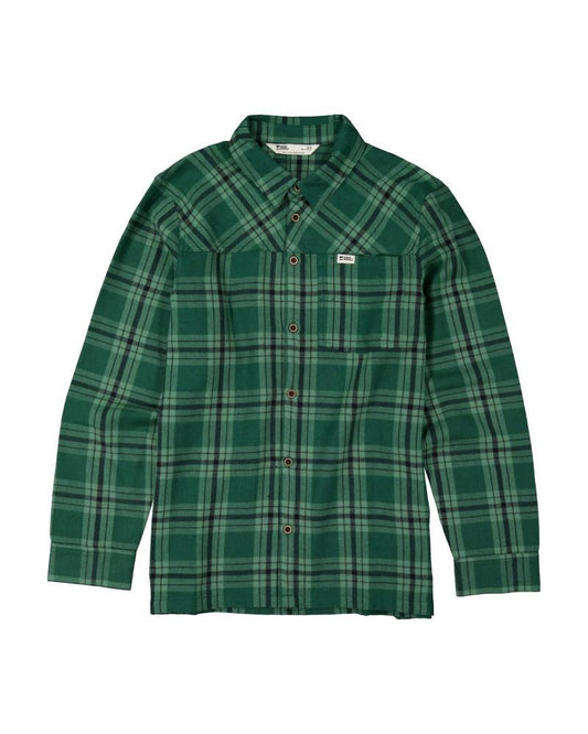 AT Merino Flannel LS Shirt - Mens - everglade 1